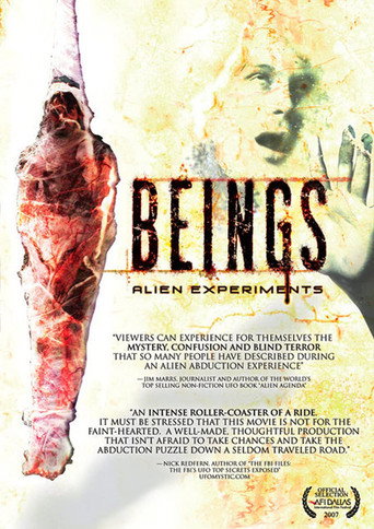 Movie poster for Beings (2006)