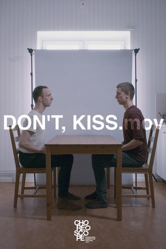 Movie poster for Don't, Kiss. mov (2021)