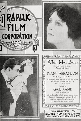 Movie poster for When Men Betray (1918)