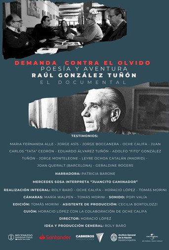 Movie poster for Demanda contra el olvido (2025)