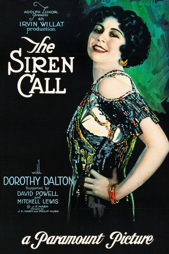 Movie poster for The Siren Call (1922)