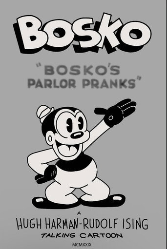 Movie poster for Bosko's Parlor Pranks (1934)