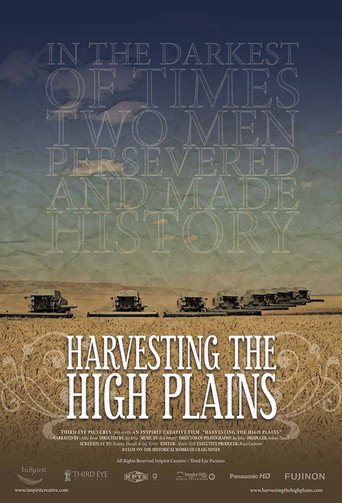 Movie poster for Harvesting the High Plains (2013)