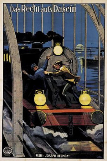 Movie poster for Das Recht auf Dasein (1913)