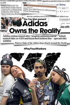 Adidas Owns the Reality poster