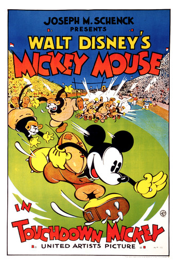 Movie poster for Touchdown Mickey (1932)