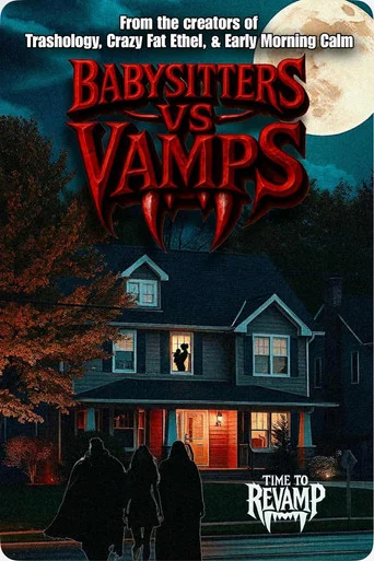 Movie poster for Babysitters Vs. Vamps