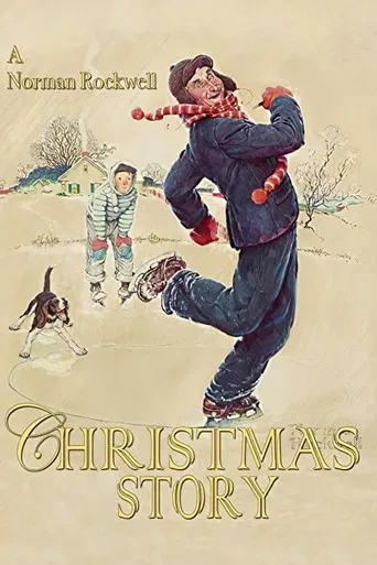 A Norman Rockwell Christmas Story poster