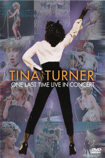 Movie poster for Tina Turner: One Last Time - Live In Concert (2000)