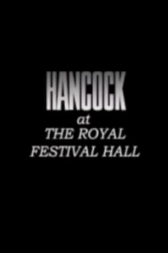 Hancock at the Royal Festival Hall poster