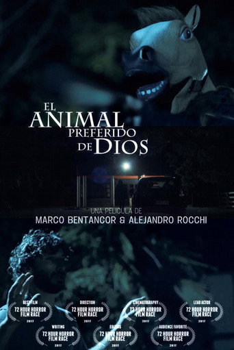 Movie poster for El animal preferido de Dios (2017)