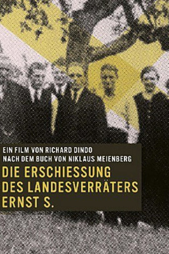 Movie poster for The Execution of the Traitor to the Homeland Ernst S. (1976)