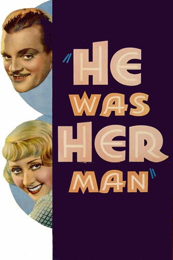 Movie poster for He Was Her Man (1934)