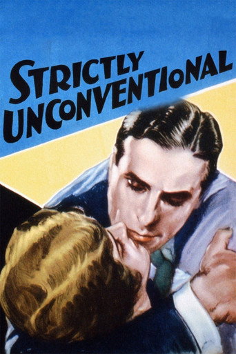 Movie poster for Strictly Unconventional (1930)
