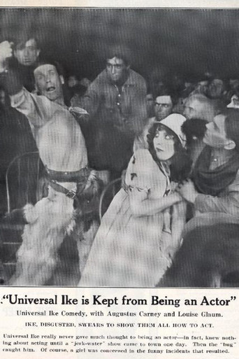 Movie poster for Universal Ike Junior Is Kept from Being an Actor (1914)