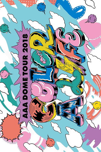 AAA DOME TOUR 2018 COLOR A LIFE poster