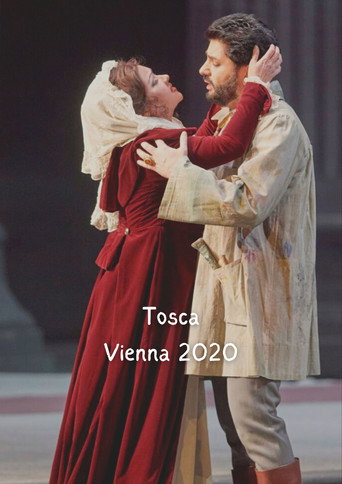 Movie poster for Puccini's Tosca with Anna Netrebko (2020)