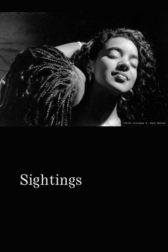 Movie poster for Sightings (1995)