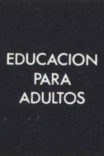 Movie poster for Educación para Adultos (1972)