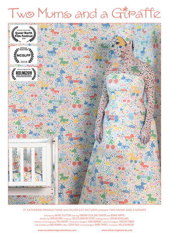 Movie poster for Two Mums and a Giraffe (2019)