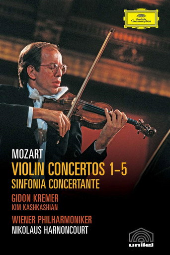 Movie poster for Mozart Violin Concertos 1-5 & Sinfonia Concertante in E Flat (1983)