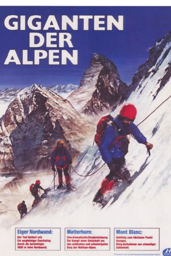 Movie poster for Giganten der Alpen "Montblanc,Eiger Nordwand,Matterhorn" (1989)