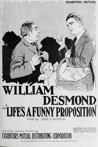 Movie poster for Life's a Funny Proposition (1919)