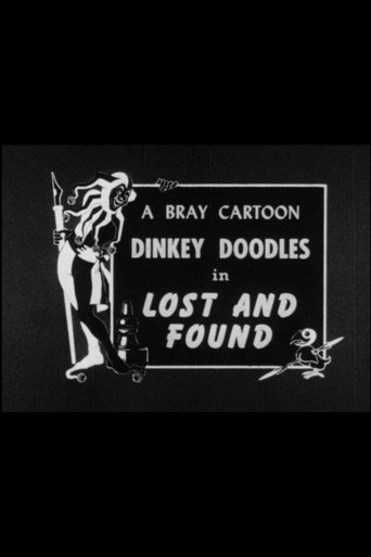 Movie poster for Dinky Doodle in Lost and Found (1926)