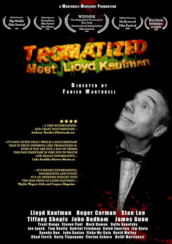 Movie poster for Tromatized: Meet Lloyd Kaufman (2009)