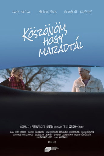 Movie poster for Thank You for Staying (2022)