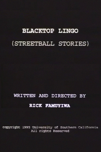 Blacktop Lingo poster