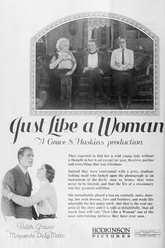 Movie poster for Just Like a Woman (1923)