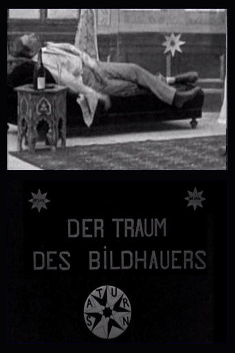 Movie poster for The Sculptor's Dream (1907)
