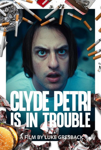 Movie poster for Clyde Petri is in Trouble (2025)