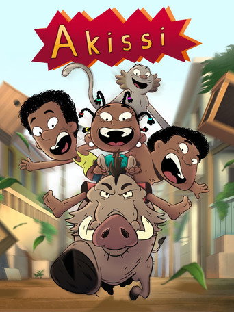 Movie poster for Akissi: A Funny Little Brother (2022)