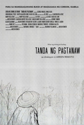 Movie poster for Tanda ng Pagtanaw (2020)