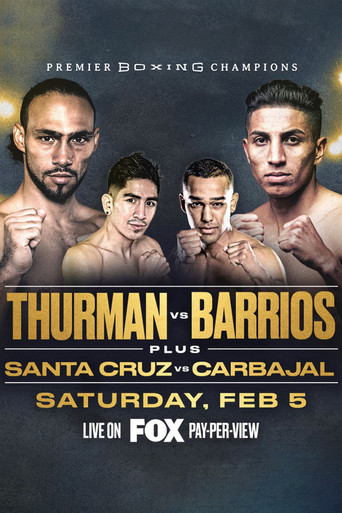 Movie poster for Keith Thurman vs. Mario Barrios (2022)