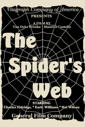 Movie poster for The Spider's Web (1912)