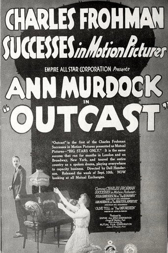Movie poster for Outcast (1917)