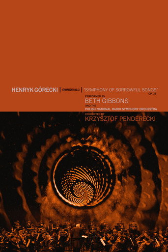 Movie poster for Beth Gibbons: Henryk Górecki: Symphony No. 3 (Symphony of Sorrowful Songs) (2019)