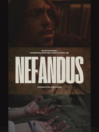 Movie poster for Nefandus (2025)