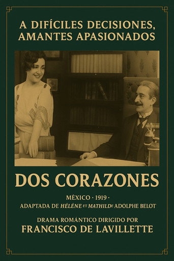 Movie poster for Dos corazones (1919)