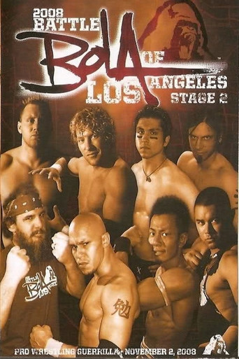 Movie poster for PWG: 2008 Battle of Los Angeles - Stage 2 (2008)