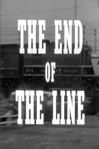 Movie poster for The End of the Line (1959)