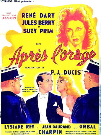 Movie poster for After the Storm (1941)