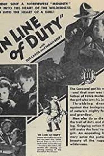 Movie poster for In Line of Duty (1931)