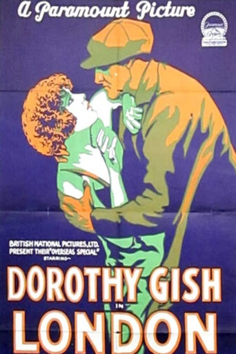 Movie poster for London (1927)