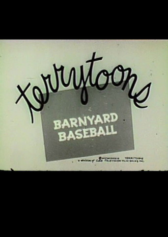 Movie poster for Barnyard Baseball (1939)