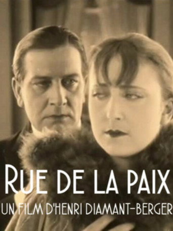 Movie poster for Rue de la Paix (1927)