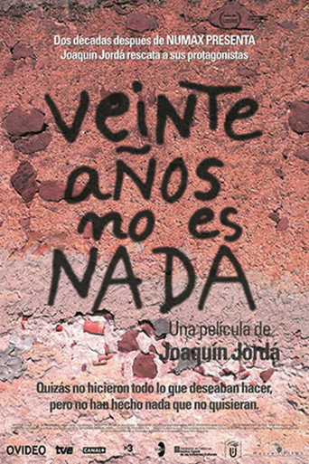 Movie poster for Veinte años no es nada (2004)